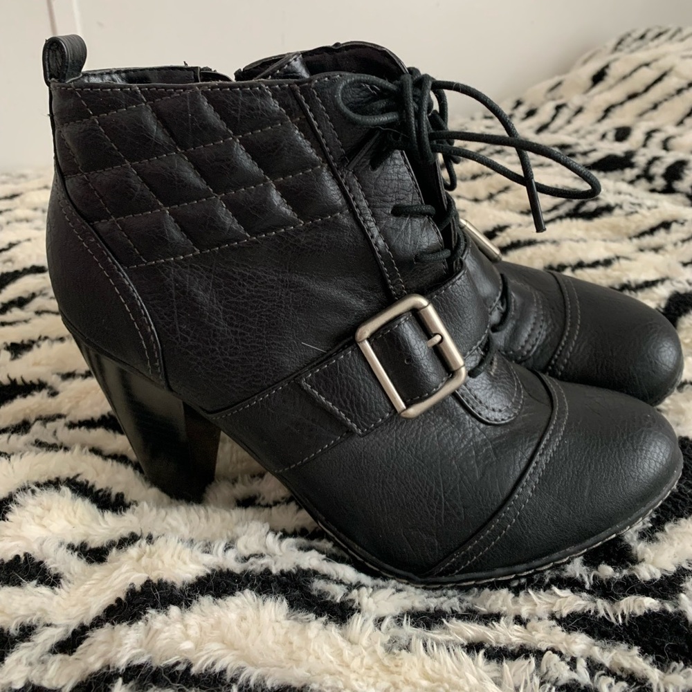 Black heels